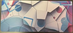 Origami Vaporwave Playmat