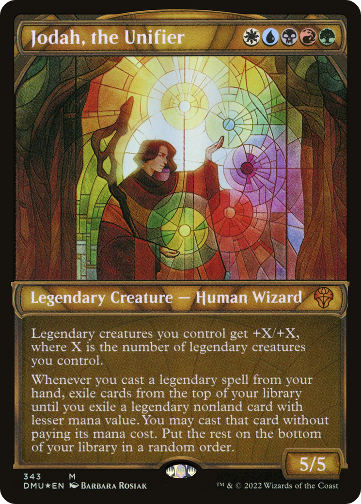 Jodah, the Unifier - Textured Foil