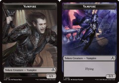 Vampire (0007) // Vampire (0008) Double-Sided Token - Foil