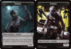 Zombie (0011) // Zombie (0012) Double-Sided Token