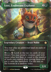 Loot, Exuberant Explorer - Mana Foil - Borderless