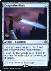 Dragonfire Blade - Foil - Prerelease Promo