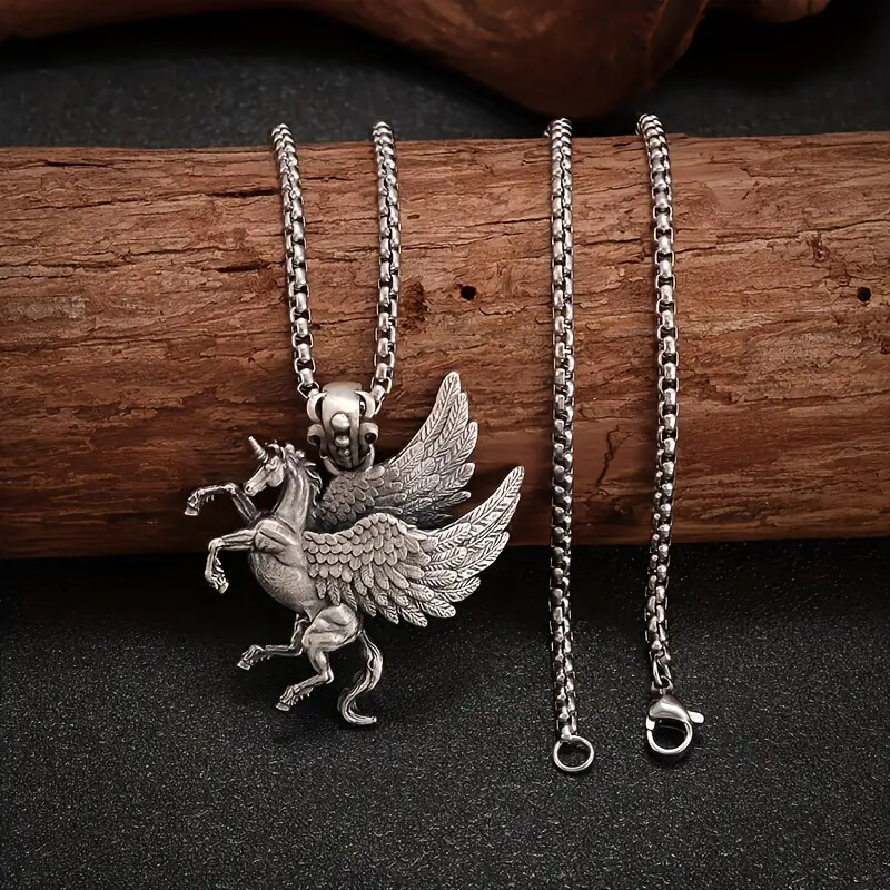 TEG - Unicorn Pegasus Necklace
