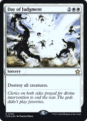 Day of Judgment - Foil - Prerelease Promo