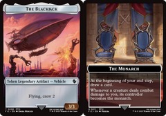 The Blackjack (0008) // The Monarch (0011) Double-Sided Token - Surge Foil