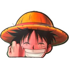 Monkey D. Luffy 3D Sticker