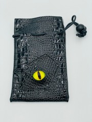 Dragon's Eye Dice Bag - Yellow