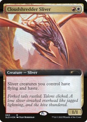 Cloudshredder Sliver - Foil - Extended Art