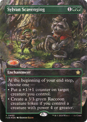 Sylvan Scavenging - Mana Foil - Borderless