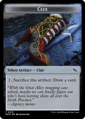 Clue (0015) // Art Card (0042) Double-Sided Token - Foil
