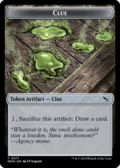 Clue (0017) // Art Card (0044) Double-Sided Token