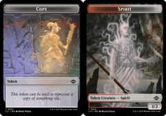 Copy (0001) // Spirit (0014) Double-Sided Token - Foil