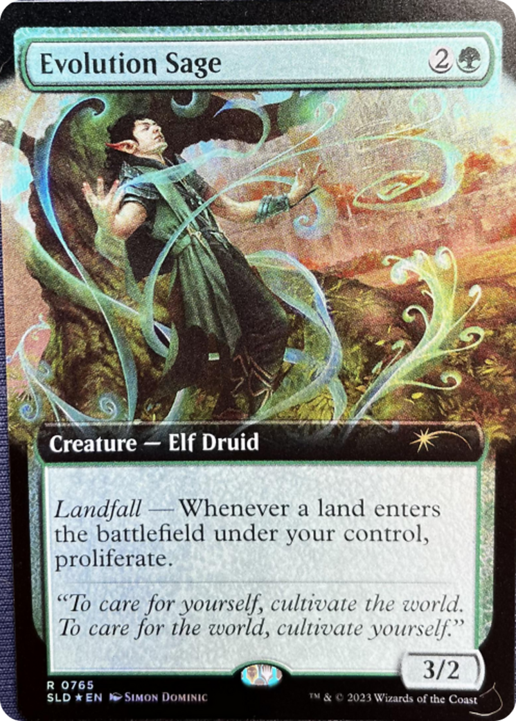 Evolution Sage - Foil - Extended Art
