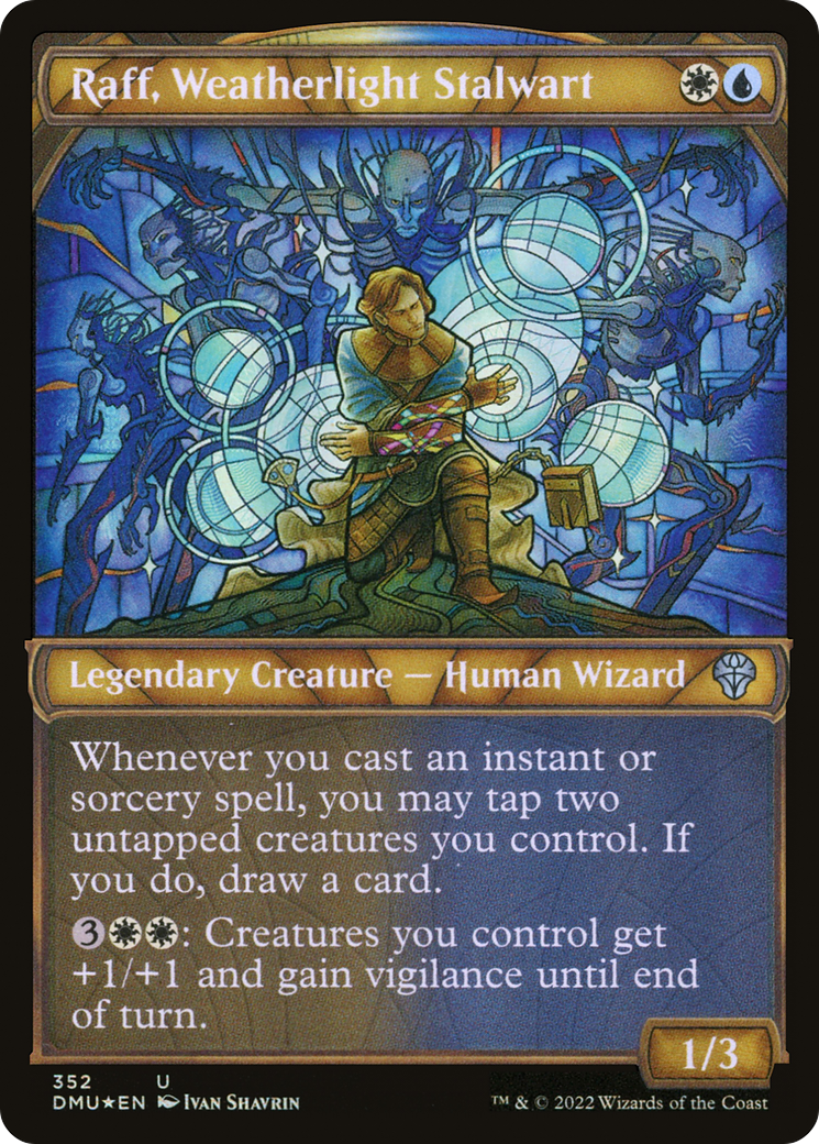 Raff, Weatherlight Stalwart - Textured Foil