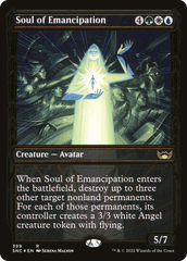 Soul of Emancipation - Gilded Foil