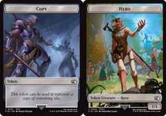 Copy (0001) // Hero (0002) Double-Sided Token - Foil
