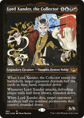 Lord Xander, the Collector - Gilded Foil