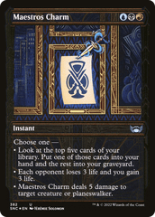 Maestros Charm - Gilded Foil