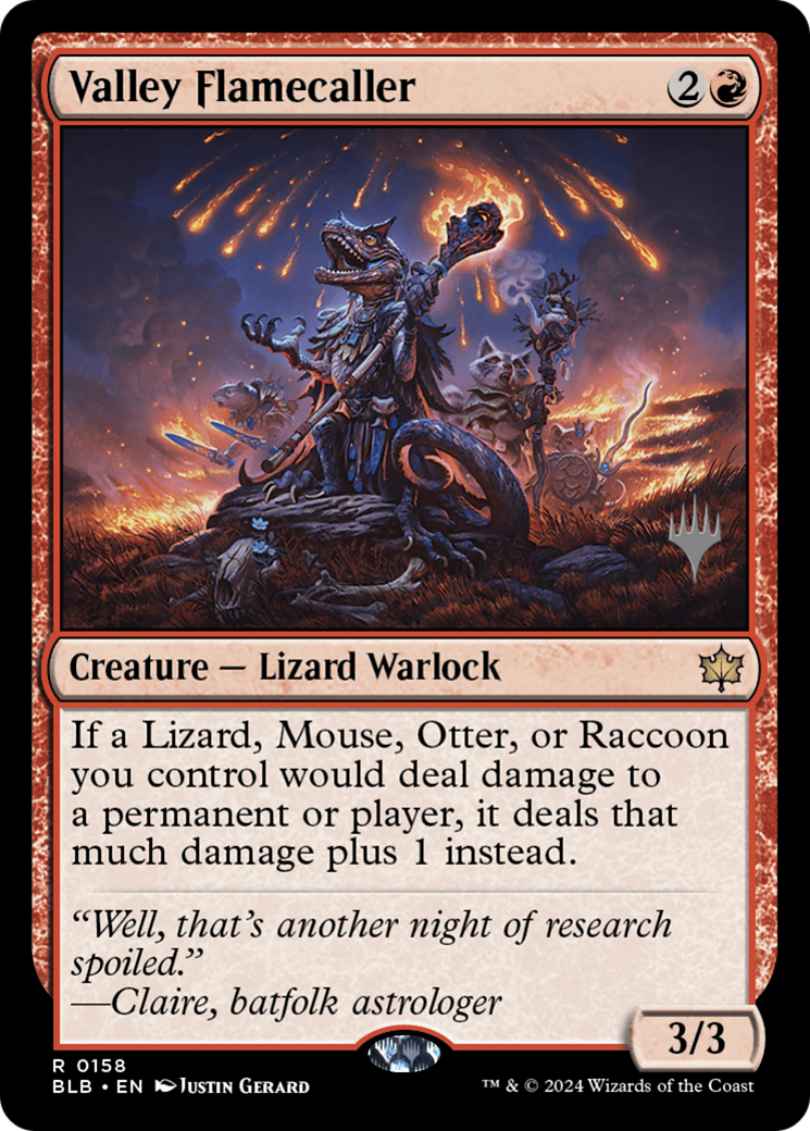 Valley Flamecaller - Foil - Promo Pack