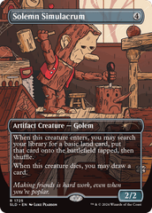 Solemn Simulacrum (1725) Secret Lair - Rainbow Foil