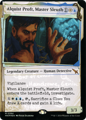 Alquist Proft, Master Sleuth - Foil - Showcase - Invisible Ink