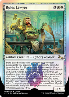 Rules Lawyer - Foil DCI Judge Promo