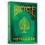 Bicycle Playing Cards - Metalluxe Green