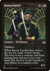Brazen Upstart - Gilded Foil
