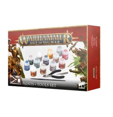 80-17 Warhammer Age of Sigmar: Paints + Tools Set