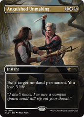 Anguished Unmaking (1800) Secret Lair - Rainbow Foil