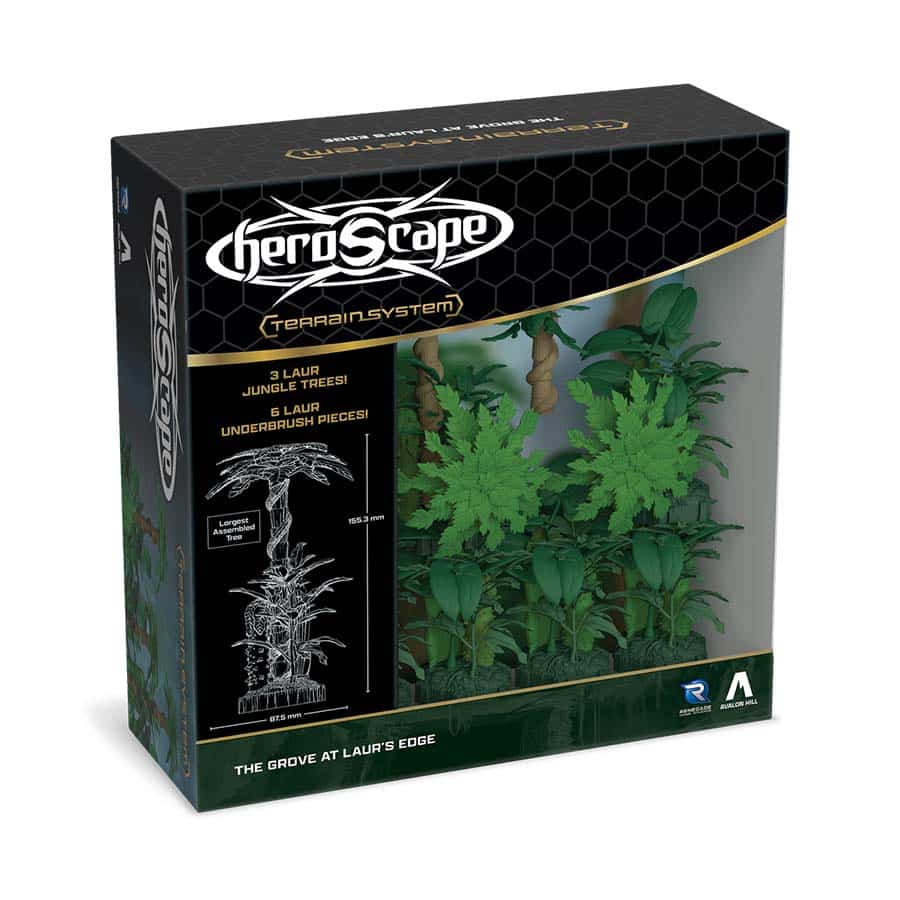 Heroscape: The Grove at Laurs Edge Terrain Expansion