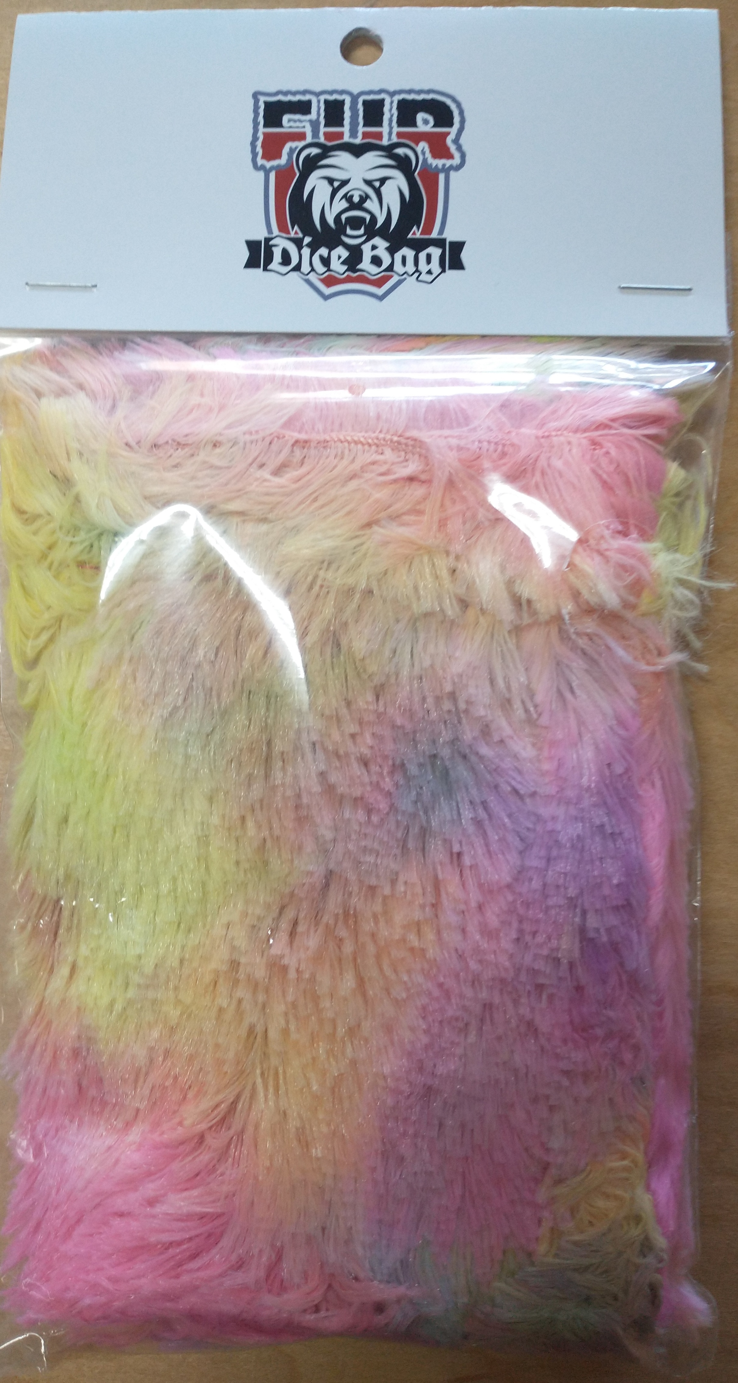 Red King Dice Bag Rainbow