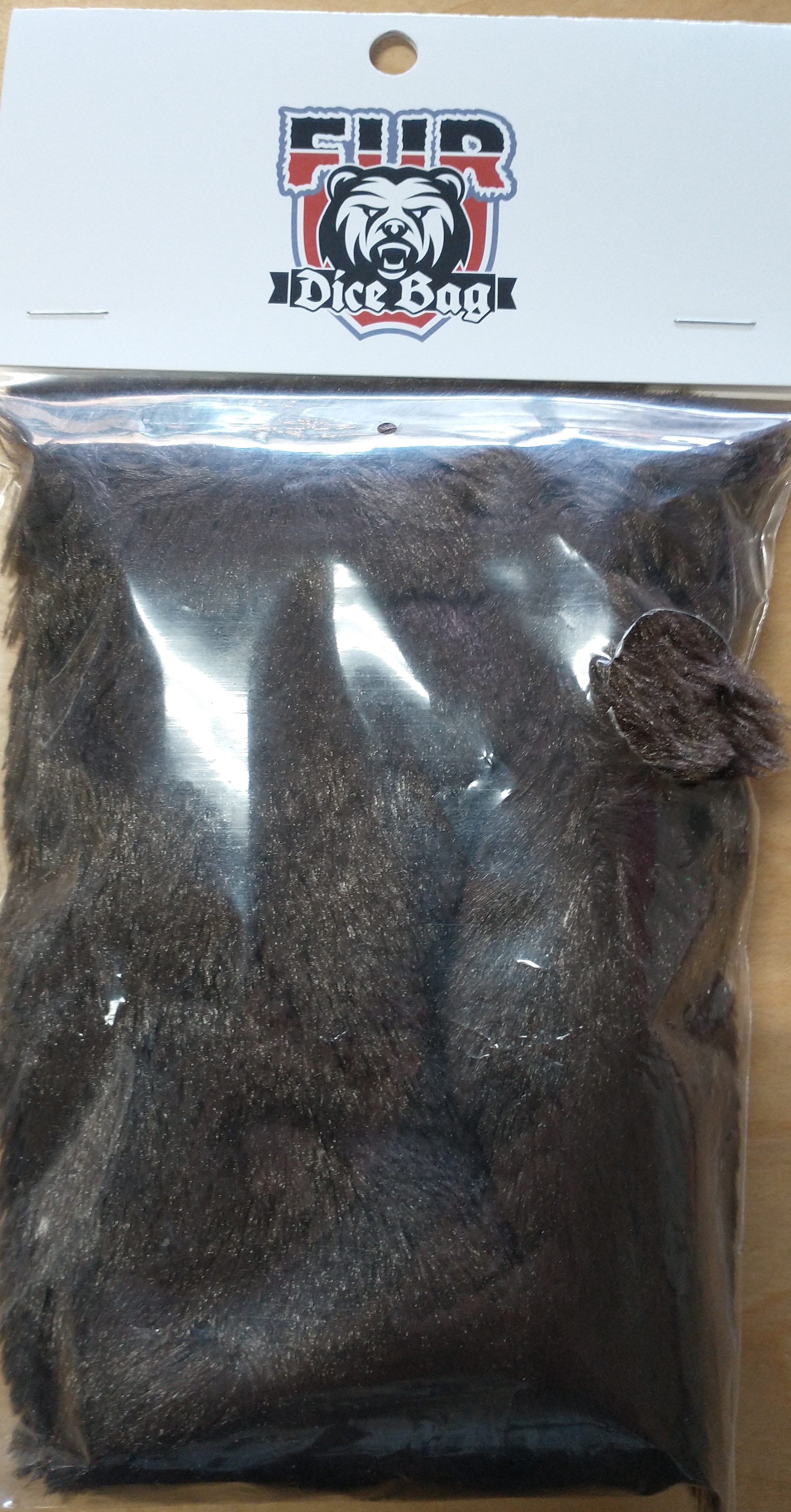 Red King Dice Bag Brown Fur