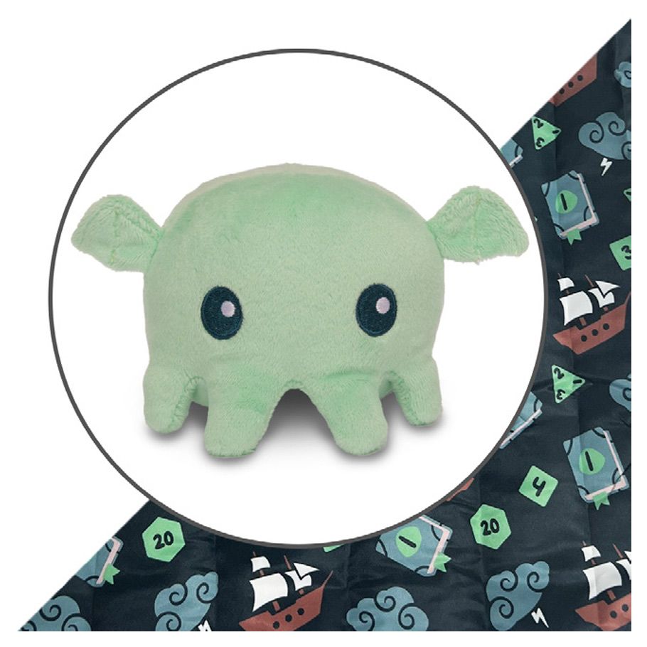Plushie Tote: Mint Cthulhu Tabletop Gaming