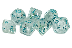 Old School 7 piece DnD RPG Dice Set: Animal Kingdom - Koala Bear