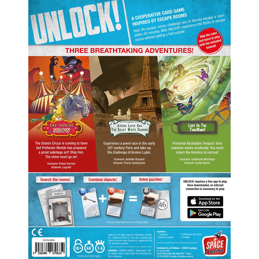 UNLOCK! TIMELESS ADVENTURES