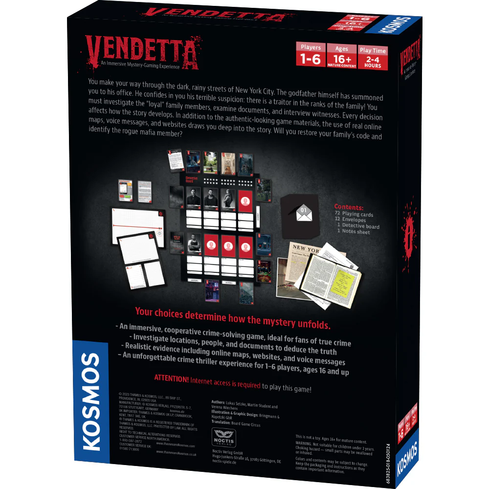 Masters Of Crime: Vendetta
