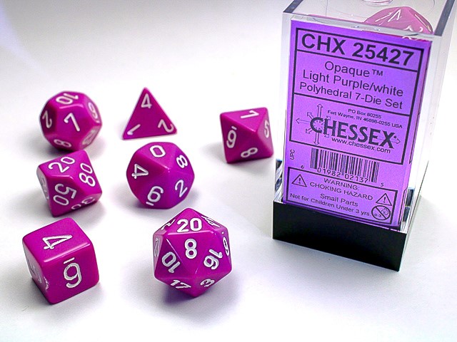Opaque Light Purple/white (7) CHX 25427