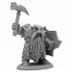 Reaper Bones Black Fantasy: Enlarged Dark Dwarf Smiter 44109