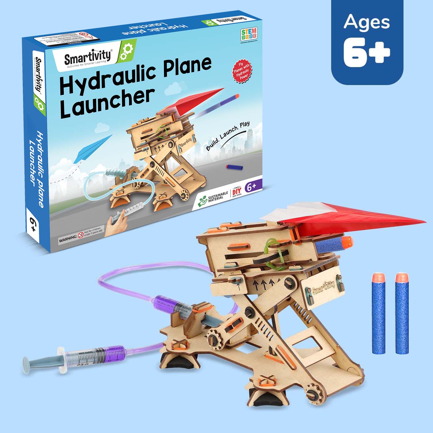 Smartivity: Hydraulic Plane Launcher