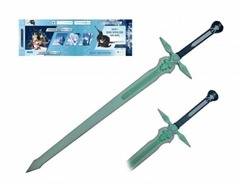 Sword Art Online Kirito Dark Repulser Replica Sword Foam 37 Aqua Blue