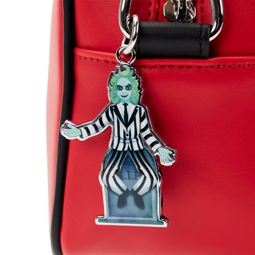 Beetlejuice Graveyard Sign Glow-in-the-Dark Crossbody Purse