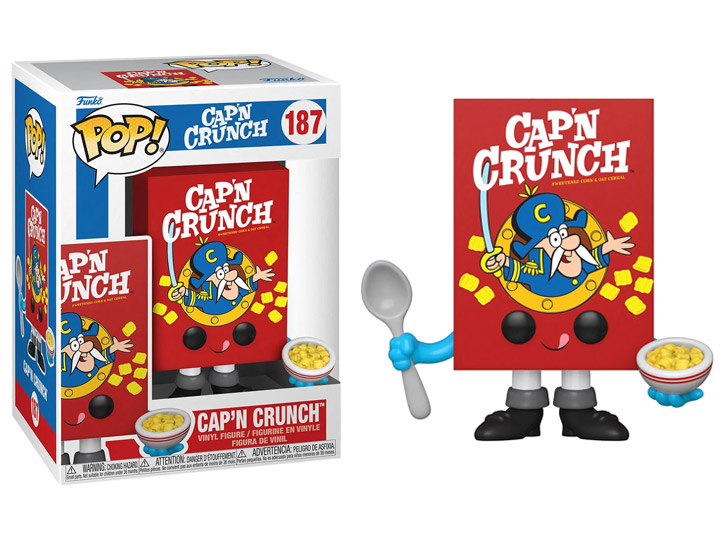 Funko Pop! Foodies: Quaker - CapN Crunch Cereal Box #187
