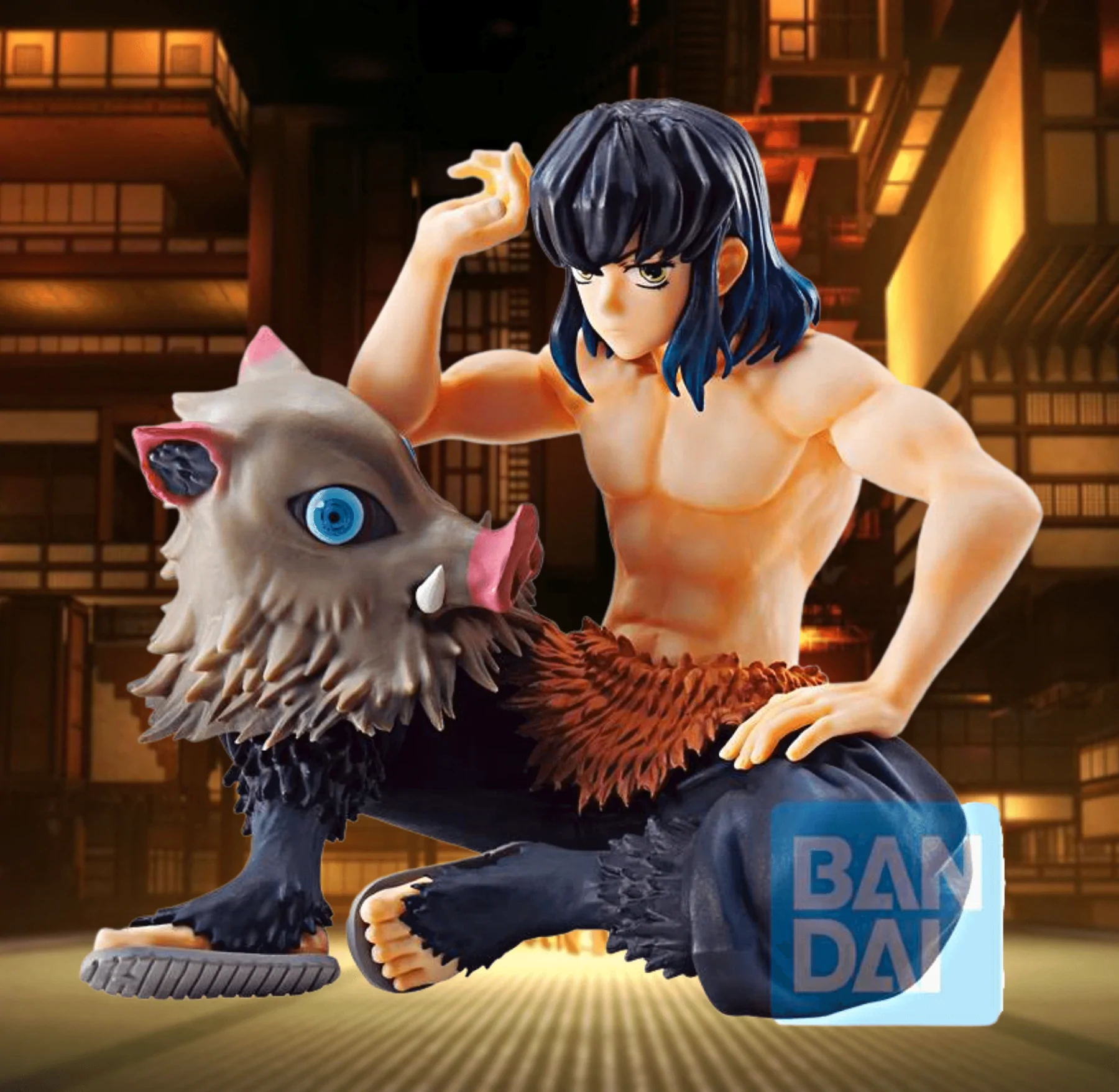 Demon Slayer Inosuke Hashibira Bandai Ichibansho Figure