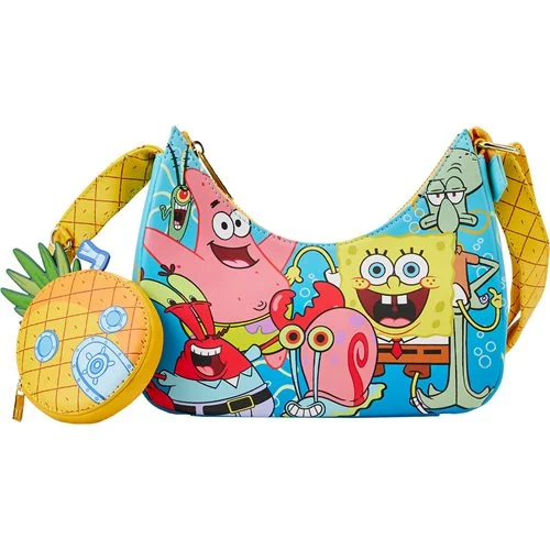SpongeBob SquarePants Group Shot Crossbody Purse