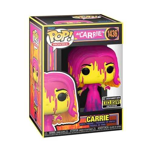 Funko Pop! Movies Carrie Black Light #1436 EE Exclusive