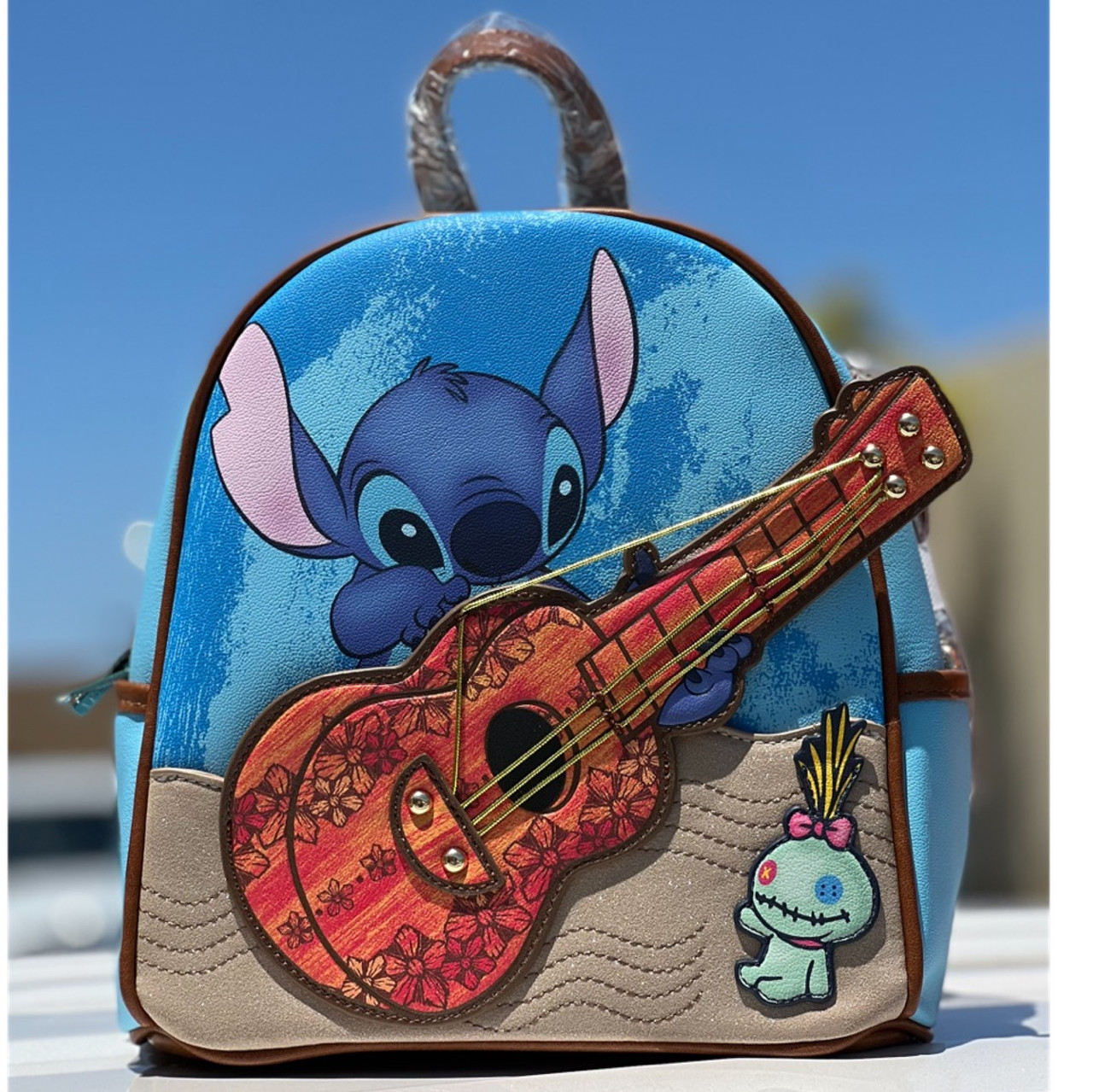 Stitch Ukulele Guitar Mini Backpack