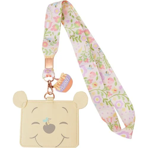 Winnie the Pooh Cosplay Folk Floral Lanyard