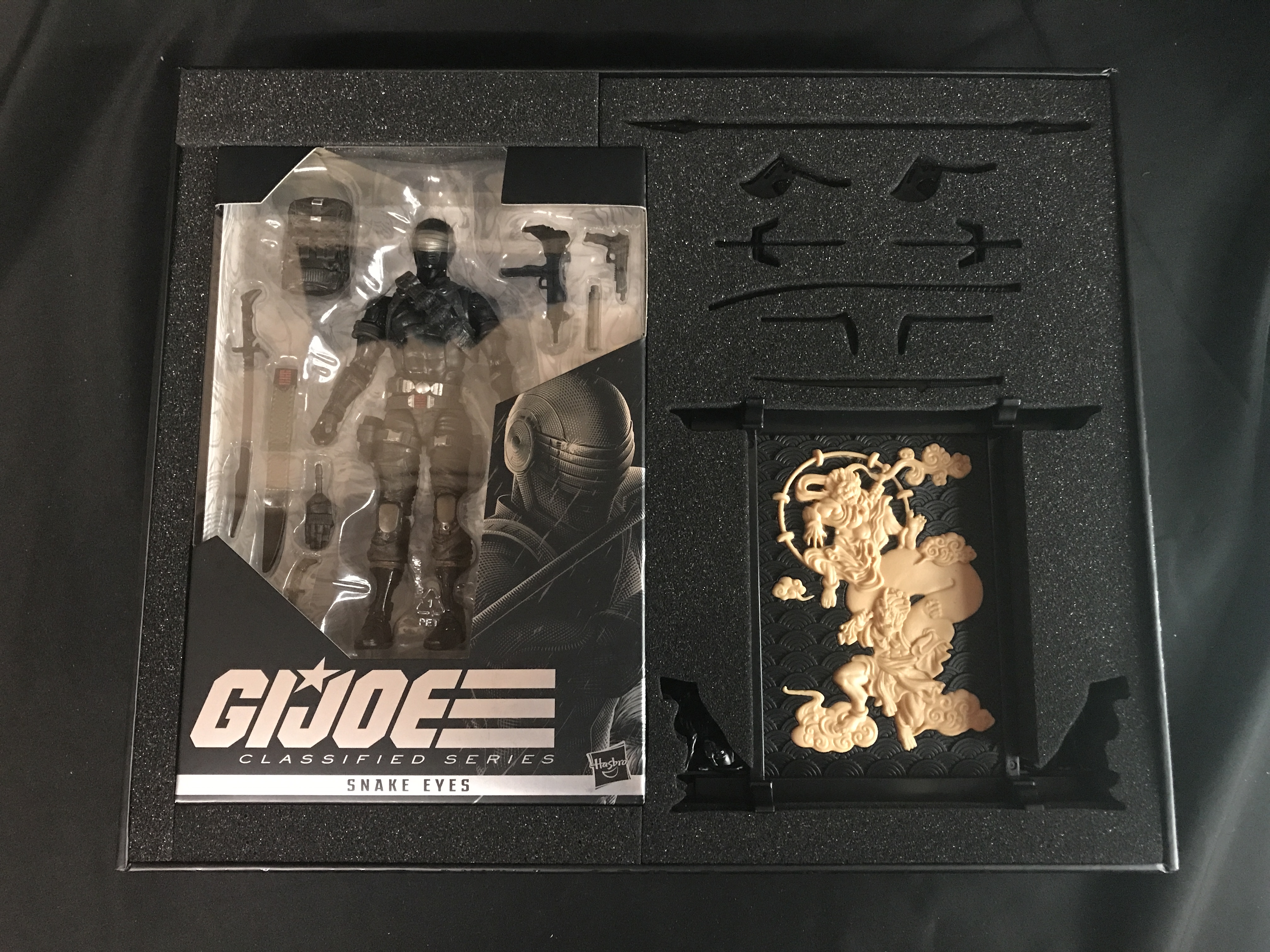 Hasbro Pulse G.I. Joe Classified Series Snake Eyes Deluxe 6 inch Figure