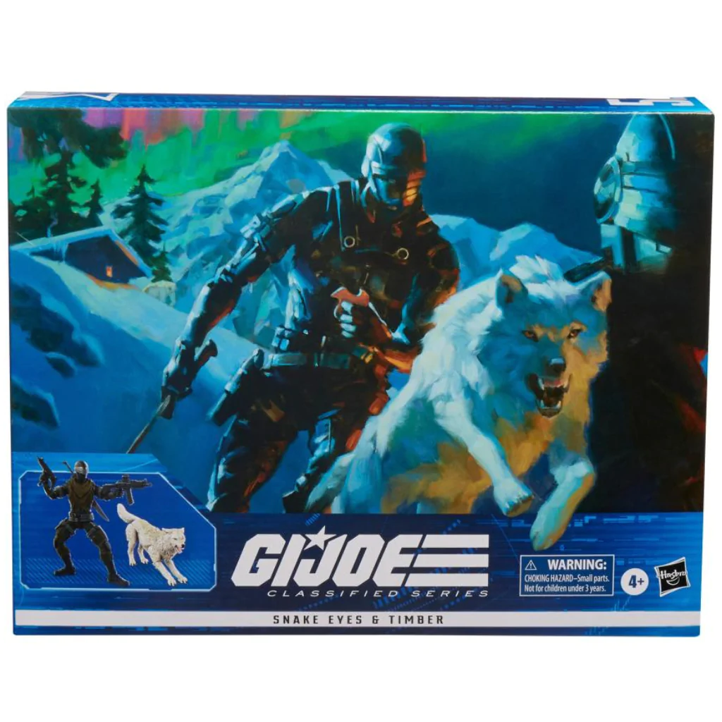 G.I. Joe Classified Series Snake Eyes & Timber (Version 2) Action Figure
